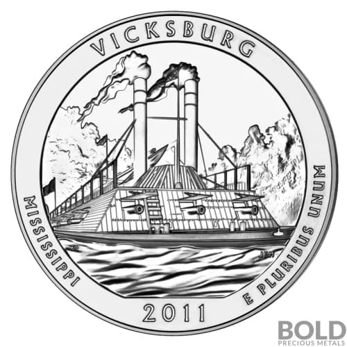 2011 Silver 5 oz ATB Vicksburg, Mississippi