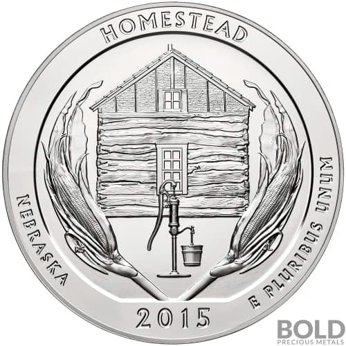 2015 Silver 5 oz ATB Homestead, Nebraska