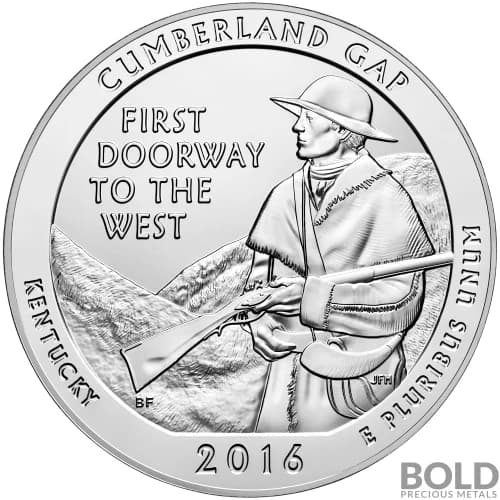 2016 Silver 5 oz ATB Cumberland Gap, Kentucky