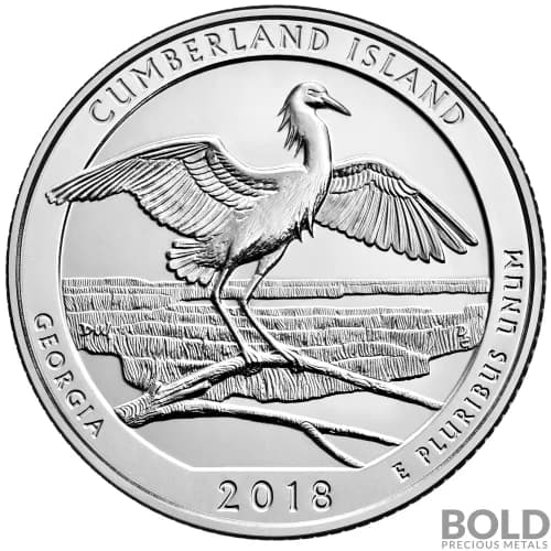 2018 Silver 5 oz ATB Cumberland Island, Georgia