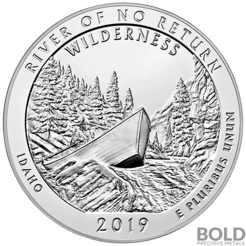 2019 Silver 5 oz ATB Frank Church River of No Return, ID