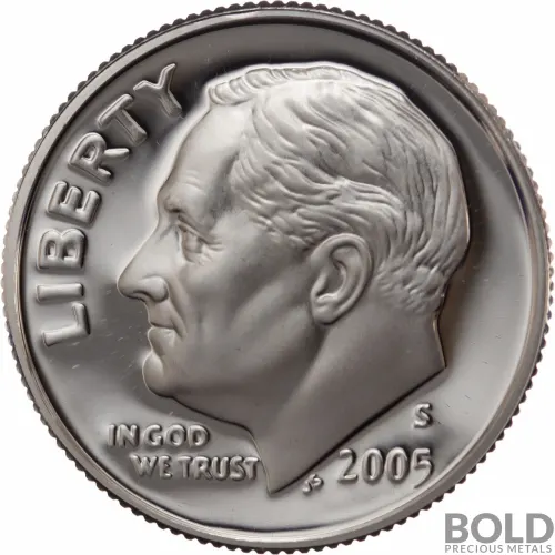 2005-S Silver Proof Roosevelt Dime