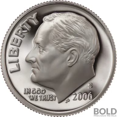 2006-S Silver Proof Roosevelt Dime