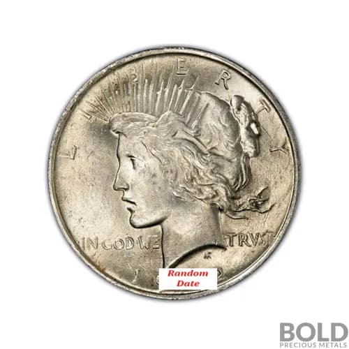 Silver Peace Dollar *Random Date* - AU