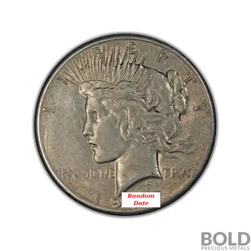 Silver Peace Dollar *Random Date* - XF