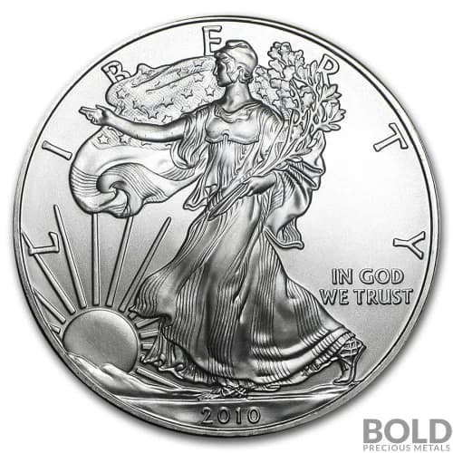 2010 Silver 1 oz American Eagle BU