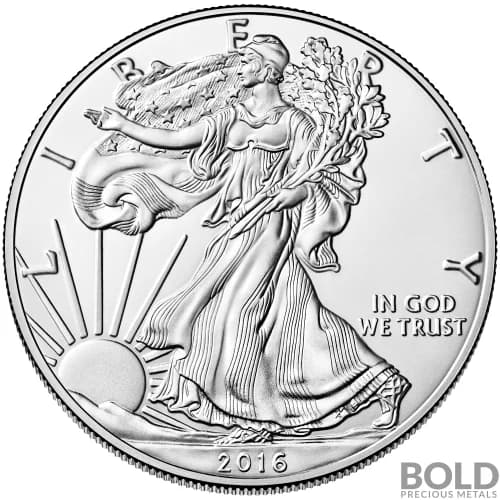 2016 Silver 1 oz American Eagle BU