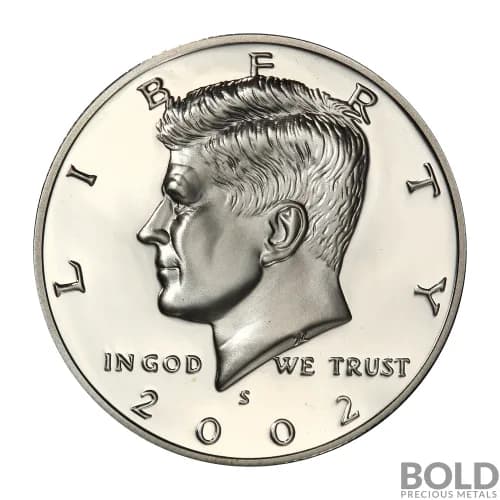 2002-S Kennedy Half Dollar : Silver Proof