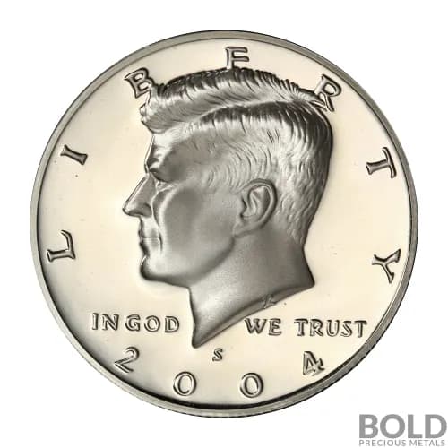 2004-S Kennedy Half Dollar : Silver Proof