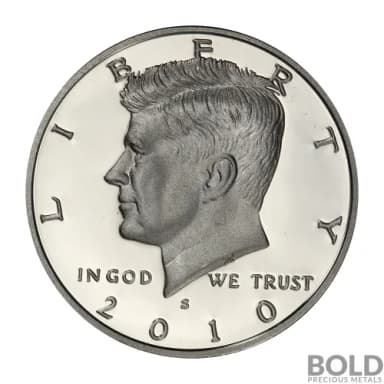 2010-S Silver Proof Kennedy Half Dollar
