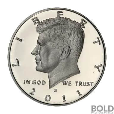 2011-S Silver Proof Kennedy Half Dollar