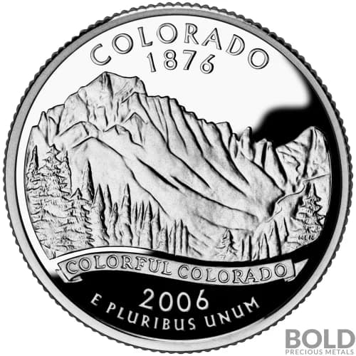 2006-S Silver Proof State Quarter - COLORADO