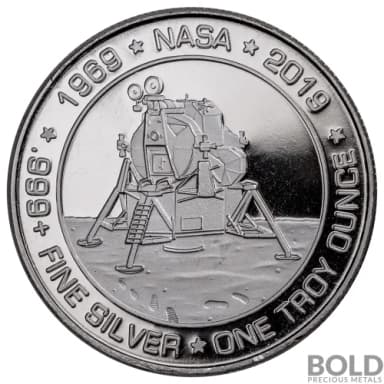 Silver - 1 oz Apollo 11 Round (SilverTowne)
