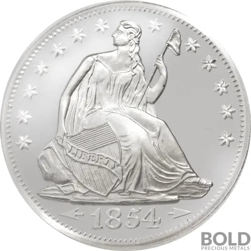Silver - 1 oz Seated Liberty Round