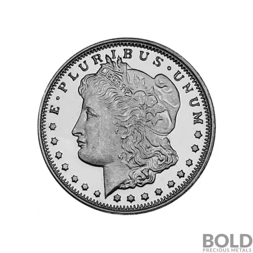 Silver - 1/4 oz Morgan Round