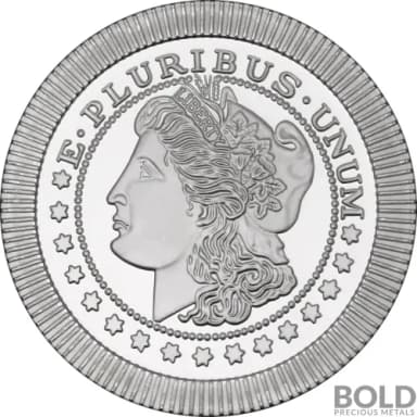 Silver 1 oz Morgan Stacker Round (SilverTowne)