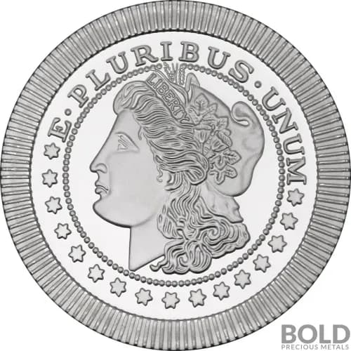 Silver 1 oz Morgan Stacker Round (SilverTowne)