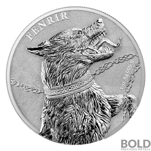 2022 Silver Germania Beasts Fenrir BU - 1 oz