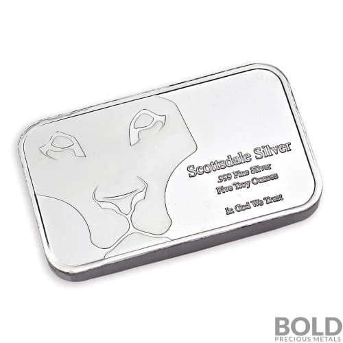 Silver 5 oz Scottsdale PREY Bar