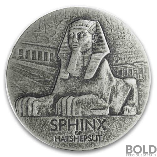 5 oz Republic of Chad Sphinx of Hatshepsut 2019