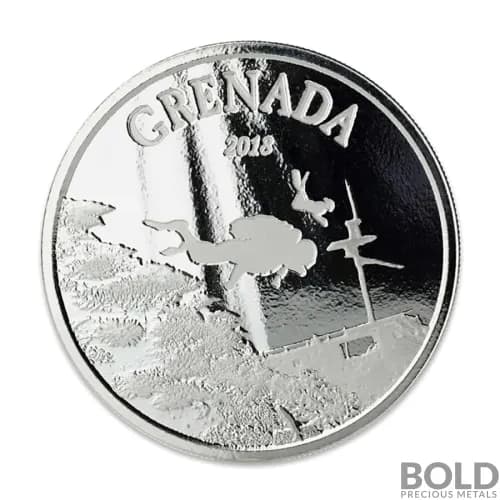 2018 Grenada Silver 'The Spice Isle' 1 oz