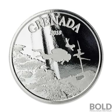 2018 Grenada Silver 'The Spice Isle' 1 oz