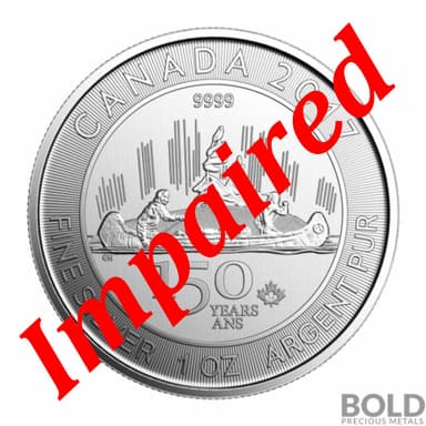 2017 Silver Canadian Voyageur - 1 oz *Spotted