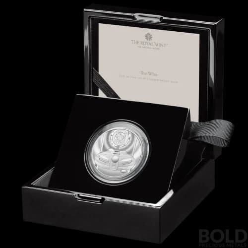 2021 Britain Music Legends The Who 5 oz Silver Proof