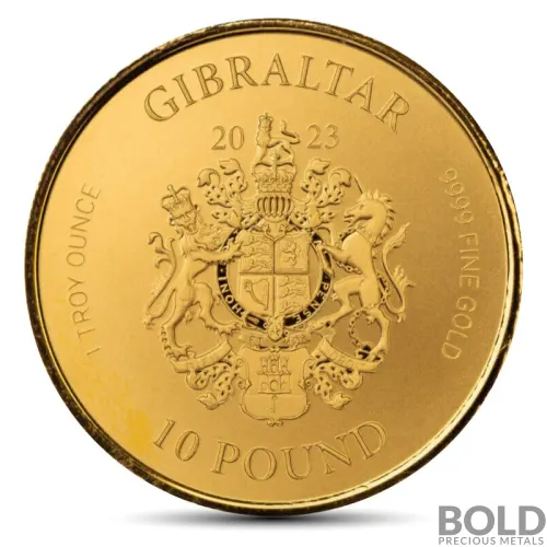 2023 1 oz Gibraltar War Elephant Gold Proof Coin