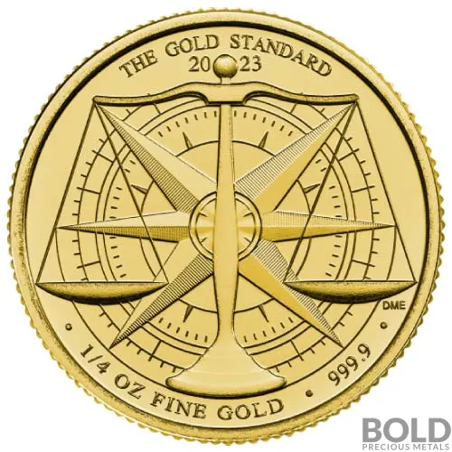 2023 1/4 oz Royal Mint The Gold Standard Coin (BU)