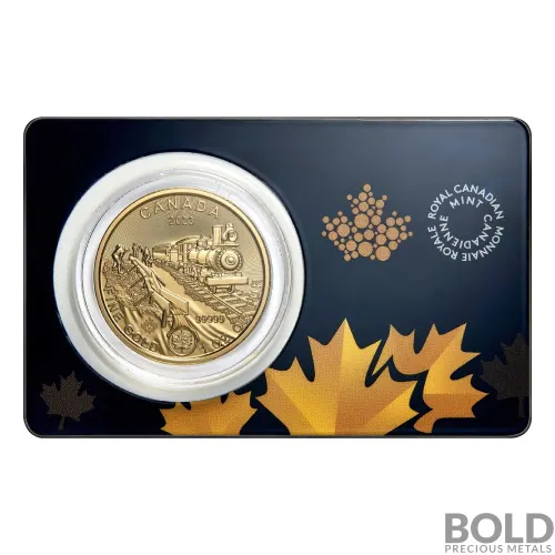 2023 Gold 1 oz Canada Klondike Coin