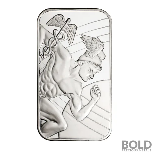 1 oz Sunshine Mercury Silver Bar