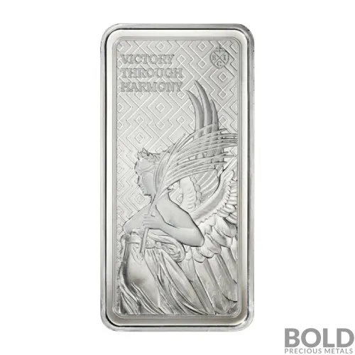 2023 10 oz St. Helena King's Virtues Victory Silver Coin (BU)