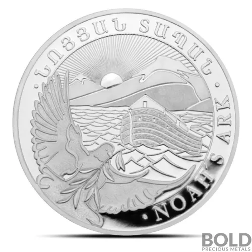 2024 1/2 oz Armenia Noah's Ark Silver Coin (BU)