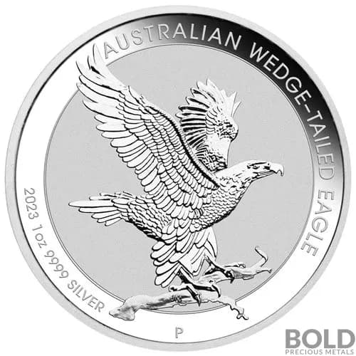 2023 Silver 1 oz Australia Perth Wedge-Tailed Eagle BU Coin