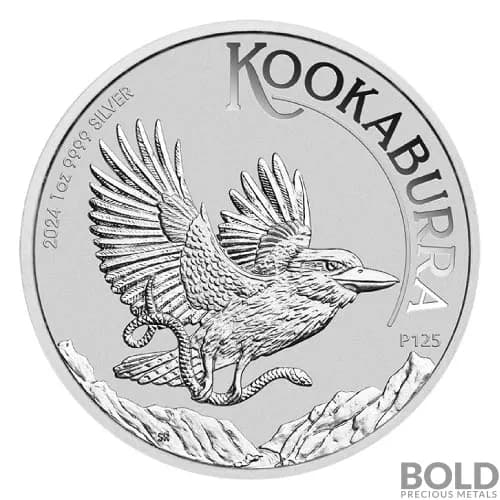 2024 1 oz Perth Kookaburra Silver Coin (BU)