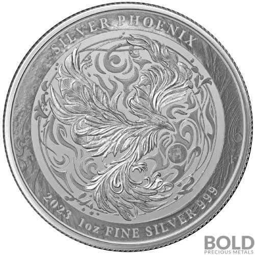 2023 Silver 1 oz Niue Phoenix Prooflike Coin