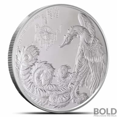 2023 1 oz Samoa Four Guardians Vermilion Bird Silver Coin (BU)