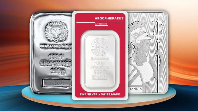 Top 5 Highly Recommended 100 Gram Silver Bars for Your Investment Portfolio