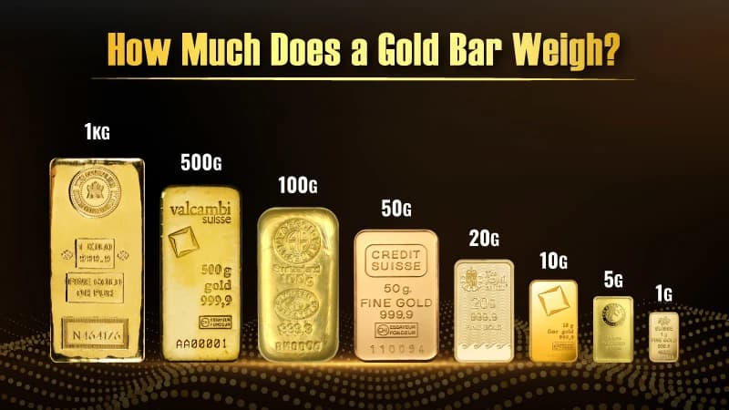 How Much Does a Gold Bar Weigh