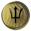 2017 Barbados Trident Gold 1 oz BU