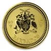 2017 Barbados Trident Gold 1 oz BU