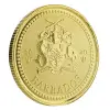 2020 Barbados Trident Gold 1 oz BU