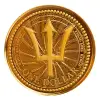 2023 Gold 1/10 oz Barbados Trident Coin