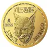2022 Gold 1/10 oz Spanish Iberian Lynx BU