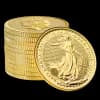 2021 Gold Great Britain Britannia - 1/4 oz