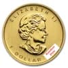 Gold Canada Maple Leaf *Random Date* - 1/20 oz