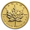 Gold Canada Maple Leaf *Random Date* - 1/20 oz