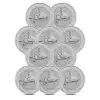 2024 1 oz British James Bond Of The 60's Silver Coin - Lot of 10