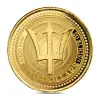 2021 1/5 oz Barbados Trident Gold Coin